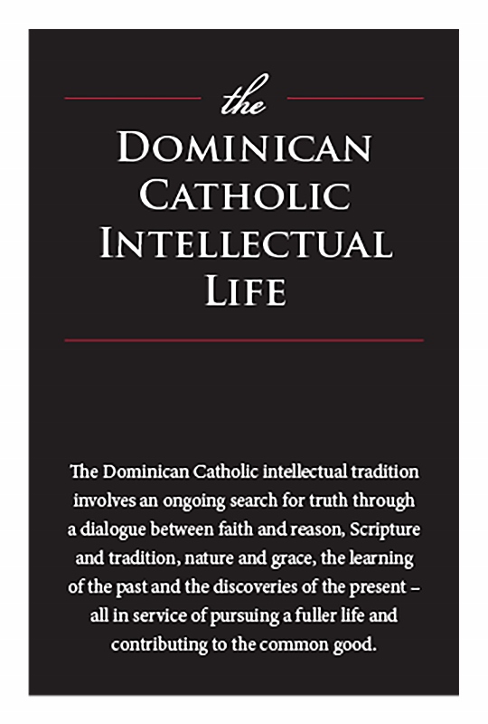 Dominican Catholic Intellectual Life document