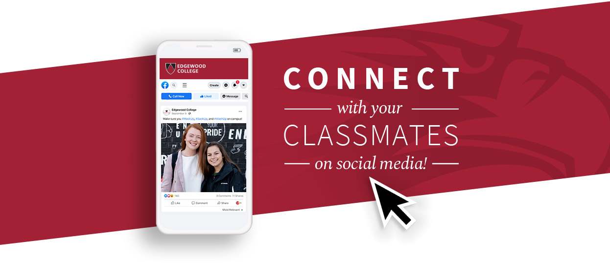 Connect with your classmates on social media