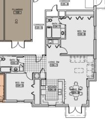first floor apt layout