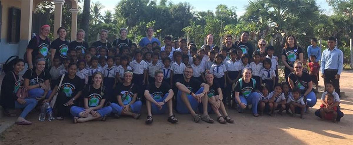 Students  in Cambodia