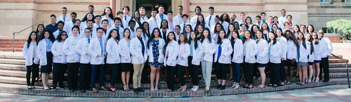 Jenny and classmates at UCLA