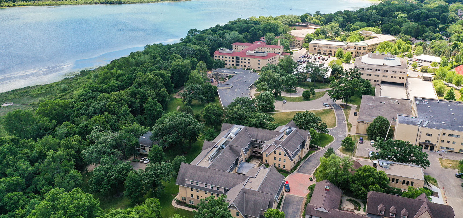 Residence Halls Aerial